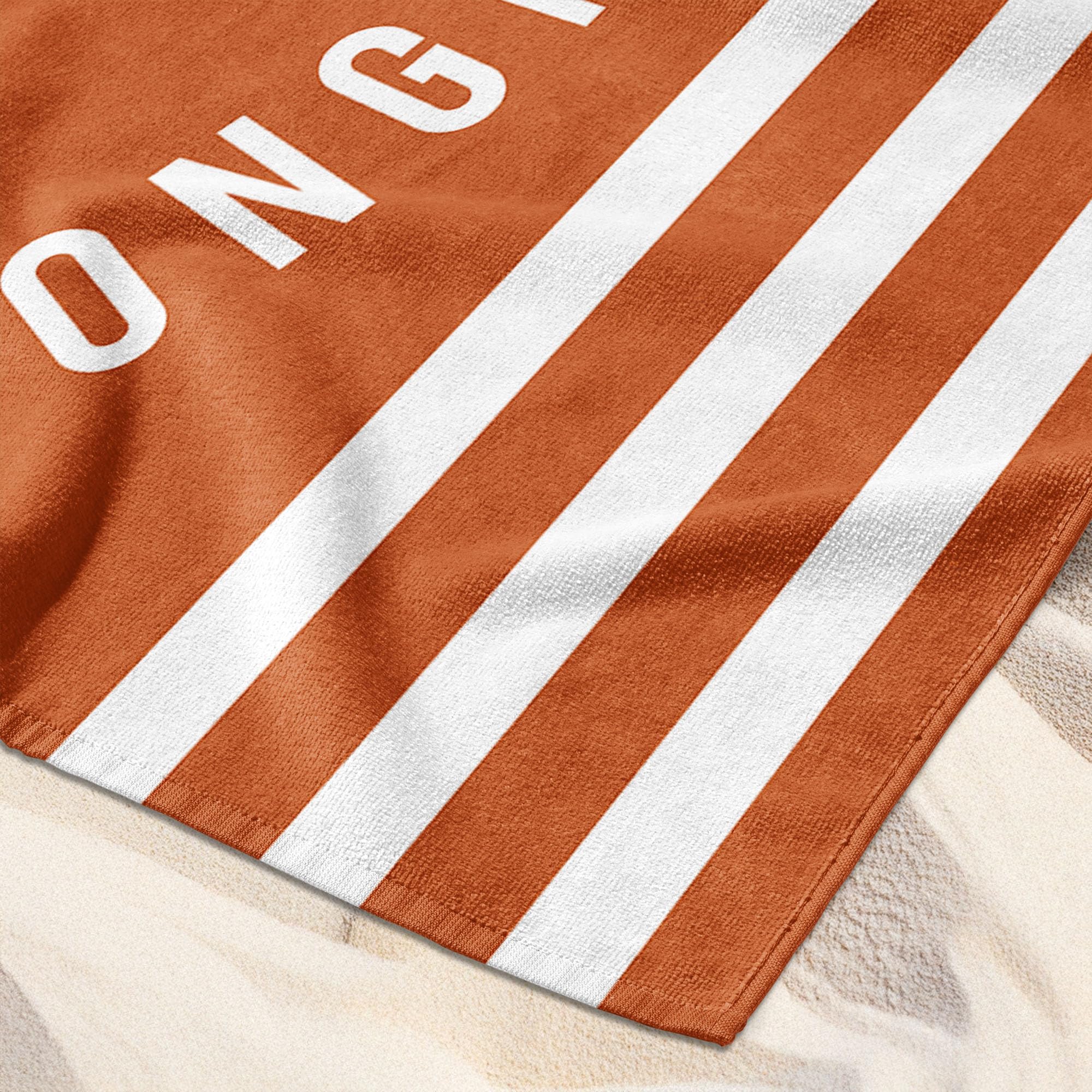 Northwest NCAA Texas Longhorns Strandtuch, 76,2 x 152,4 cm, Streifen