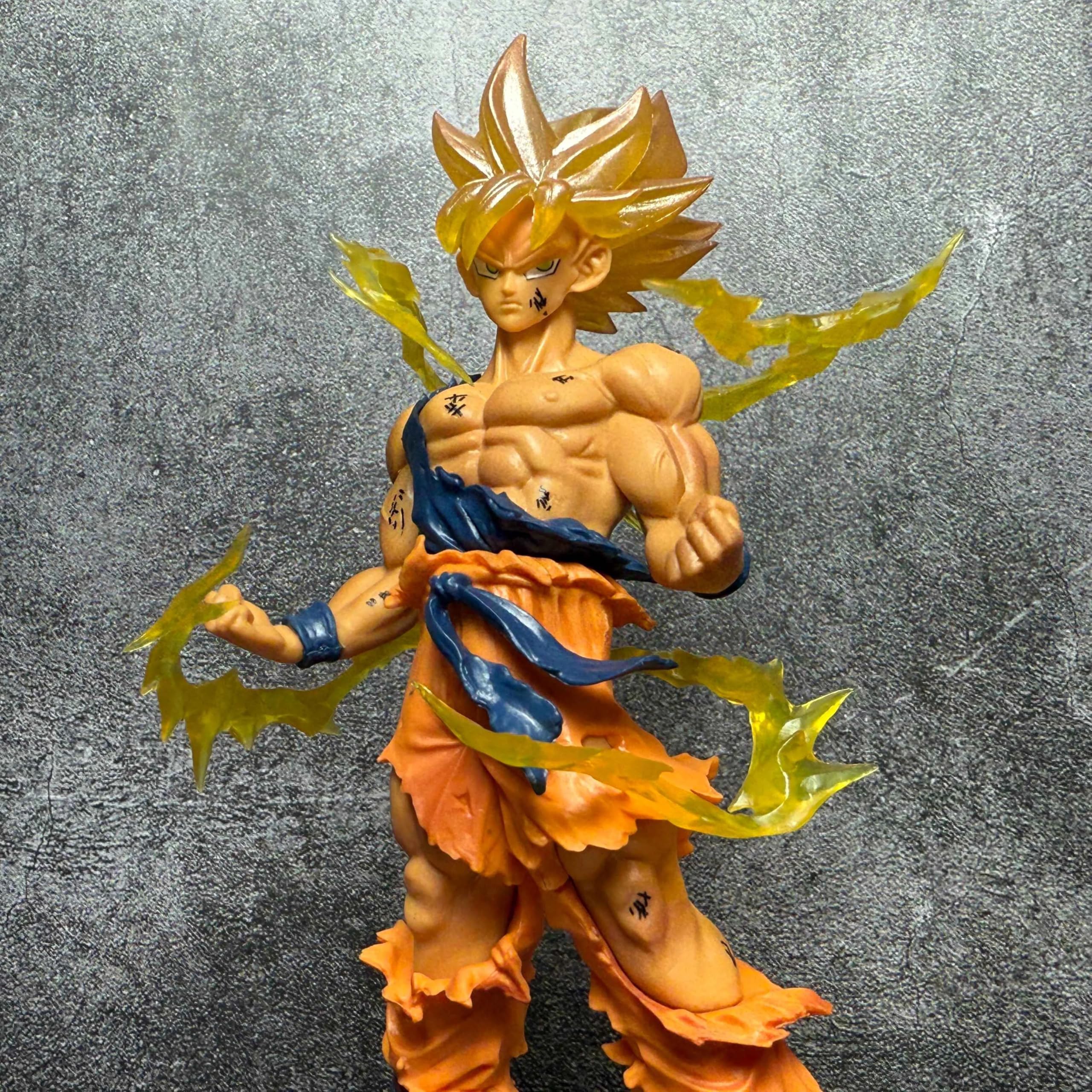 Anime Action Figure 17 cm Superhero Collectible Figure for Car Dashboard, Home Decoration & Gifting | Dragon Ball Z Style Character Statue for Anime Lovers (Goku VI) — Amazon image 6
