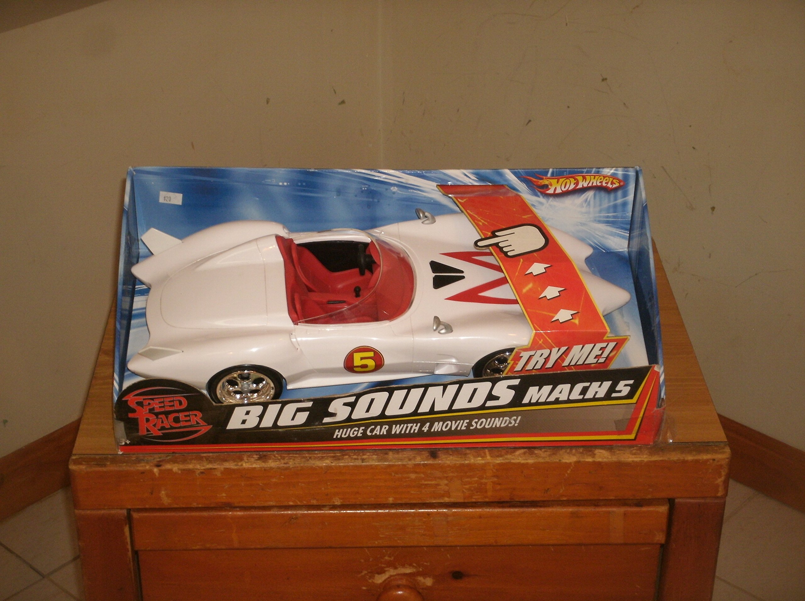 Mattel Speed Racer Big Vehicle Mach 5 : Amazon.co.uk: Toys & Games