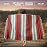 Hydration Nation Authentic Extra Large Mexican Blanket (70x50) - Handwoven Yoga, Serape- Artisanal Falsa, Beach, Camping, Picnic, Outdoor - Storm Orange