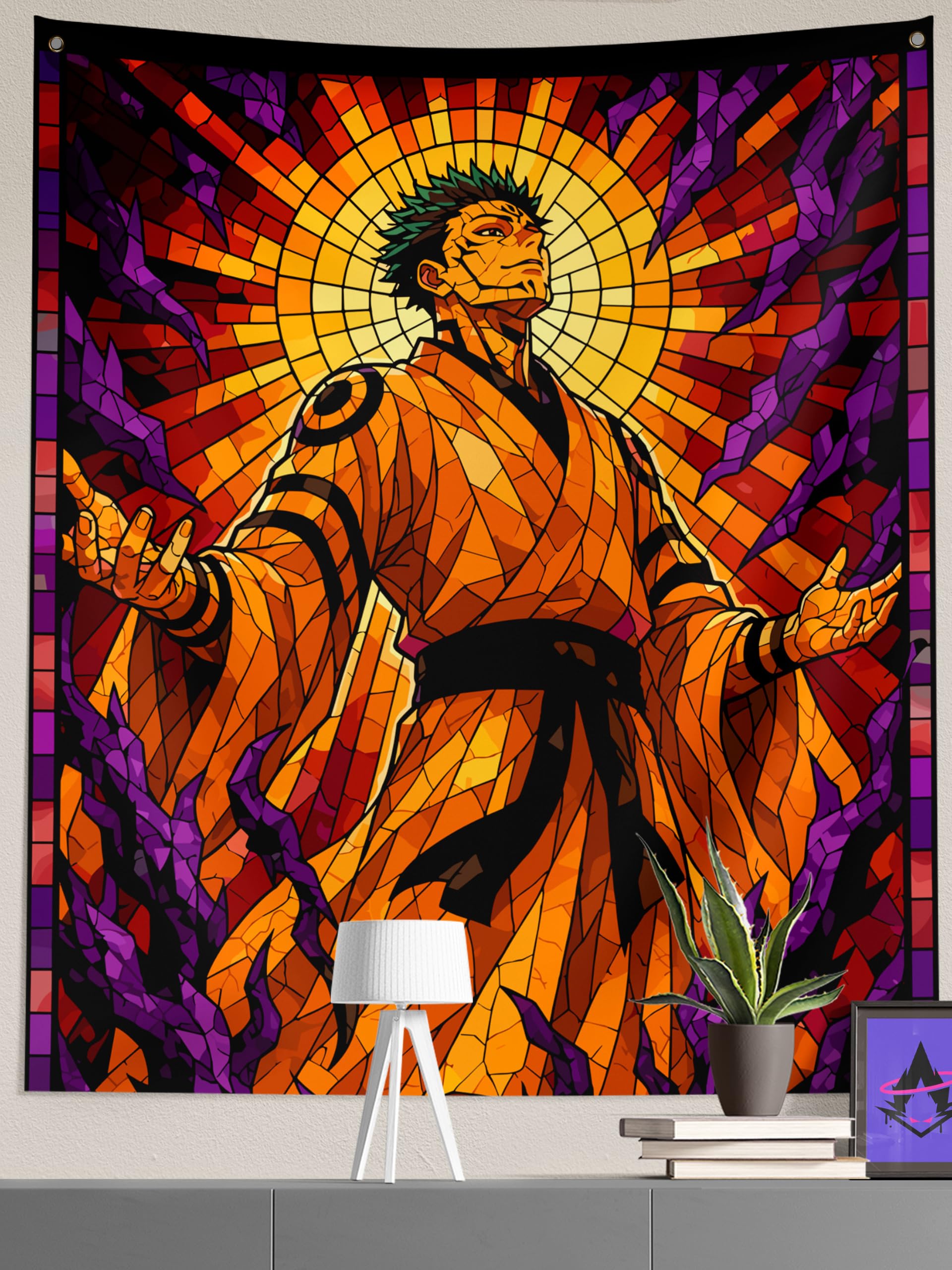 Anime Tapestry Wall Hanging - Bedroom Decor -13
