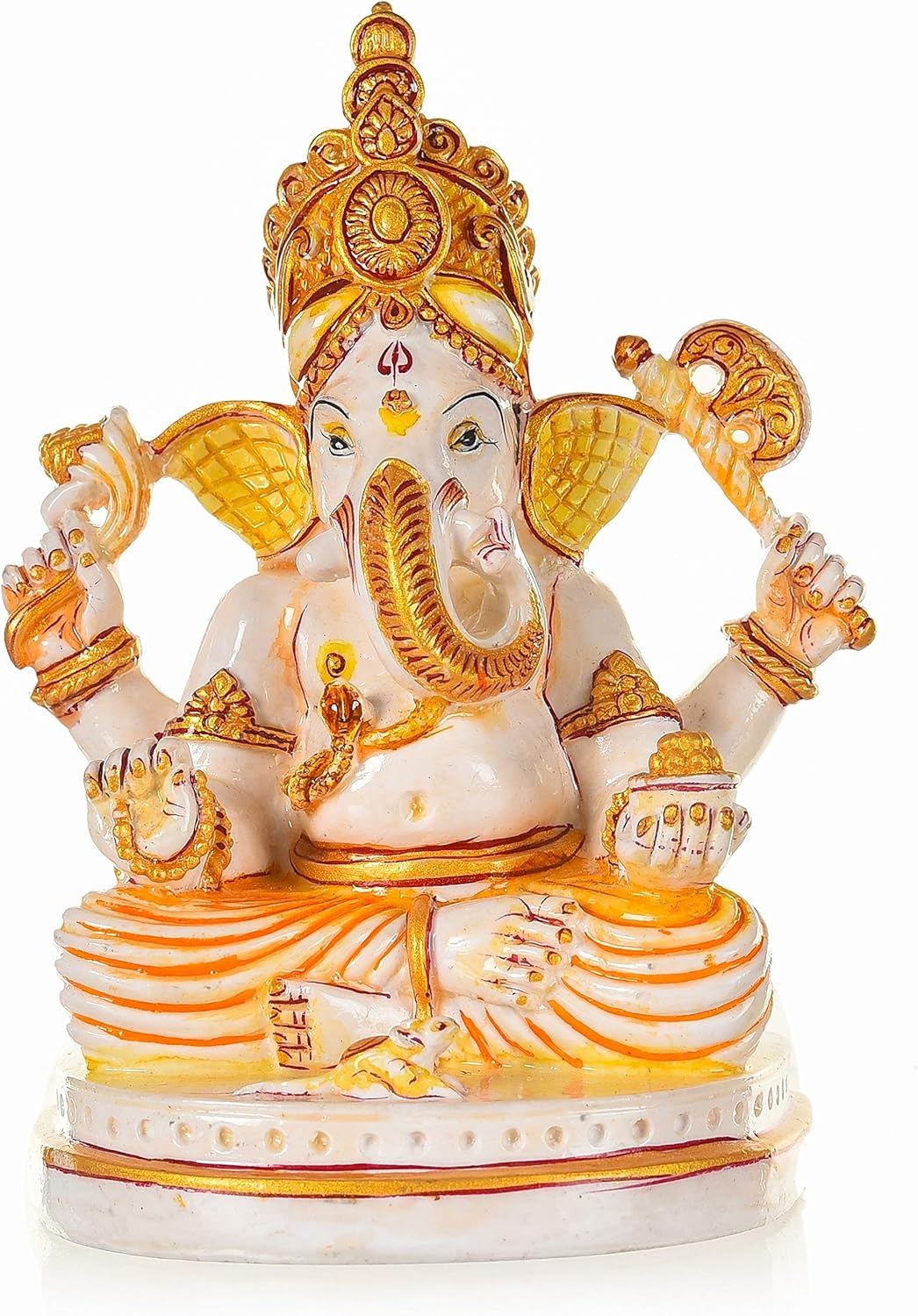 Buy RJKART Polyresin Ganesha Statues Decorative Sculpture Hindu God