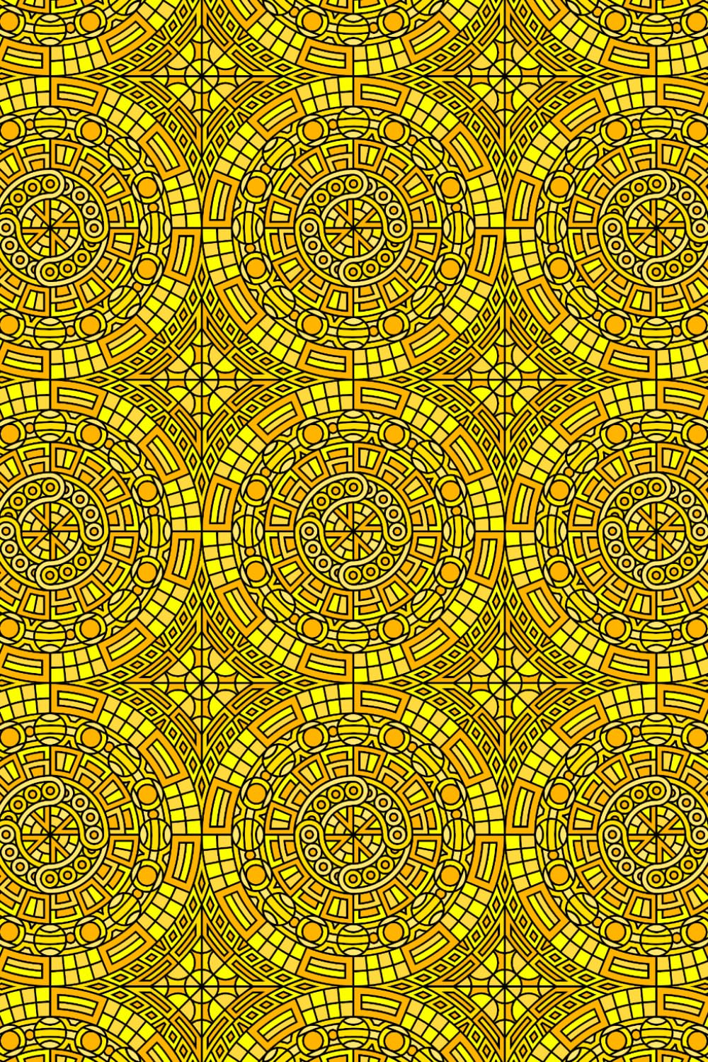 Advanced Series Notebook - A5 (6x9) Medium Size Notebook Orange & Yellow