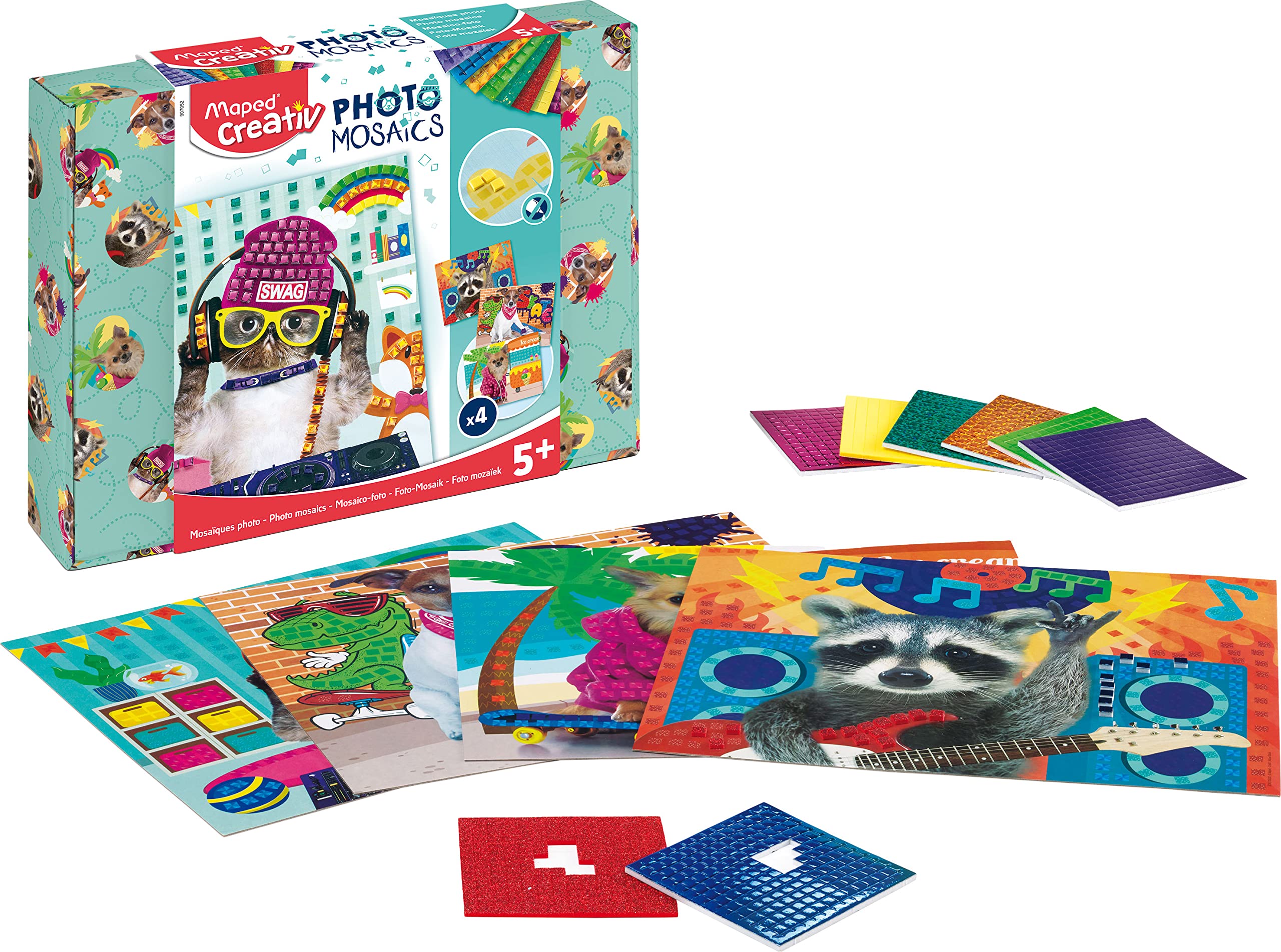 MapedCreativ Cool Animals Photo Mosaics