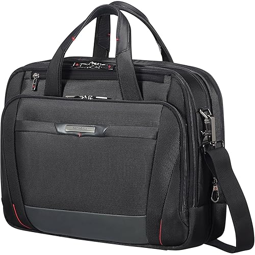 SAMSONITE LAPT.BAILHANDLE 15.6" EXP (BLACK) -PRO-DLX 5 Hand Luggage, 30.5 cm, Black