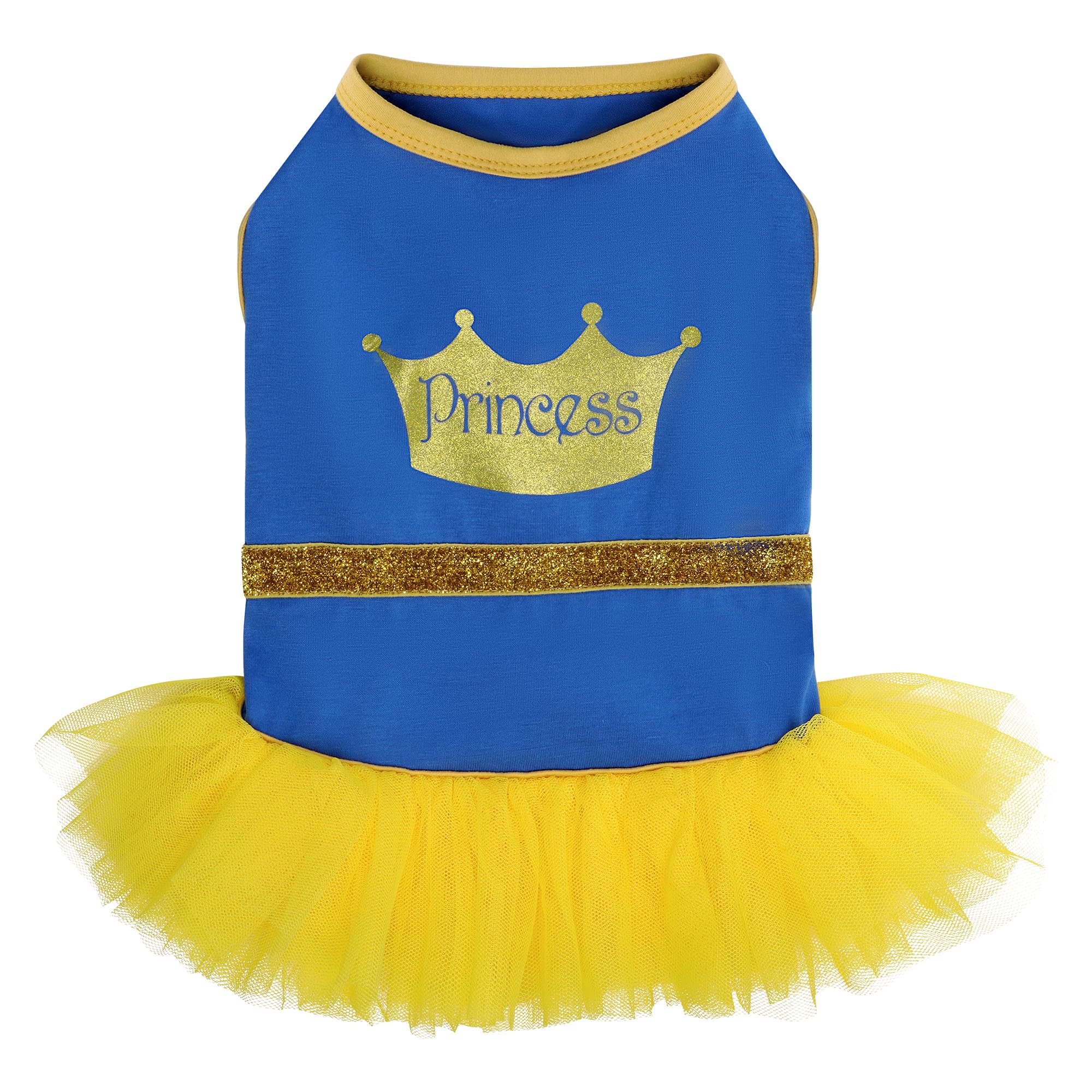 Haakong Dog Dresses Puppy Printed Dresses Summer Tutu Skirt for Small to Medium Dog Girl Holiday Apparel