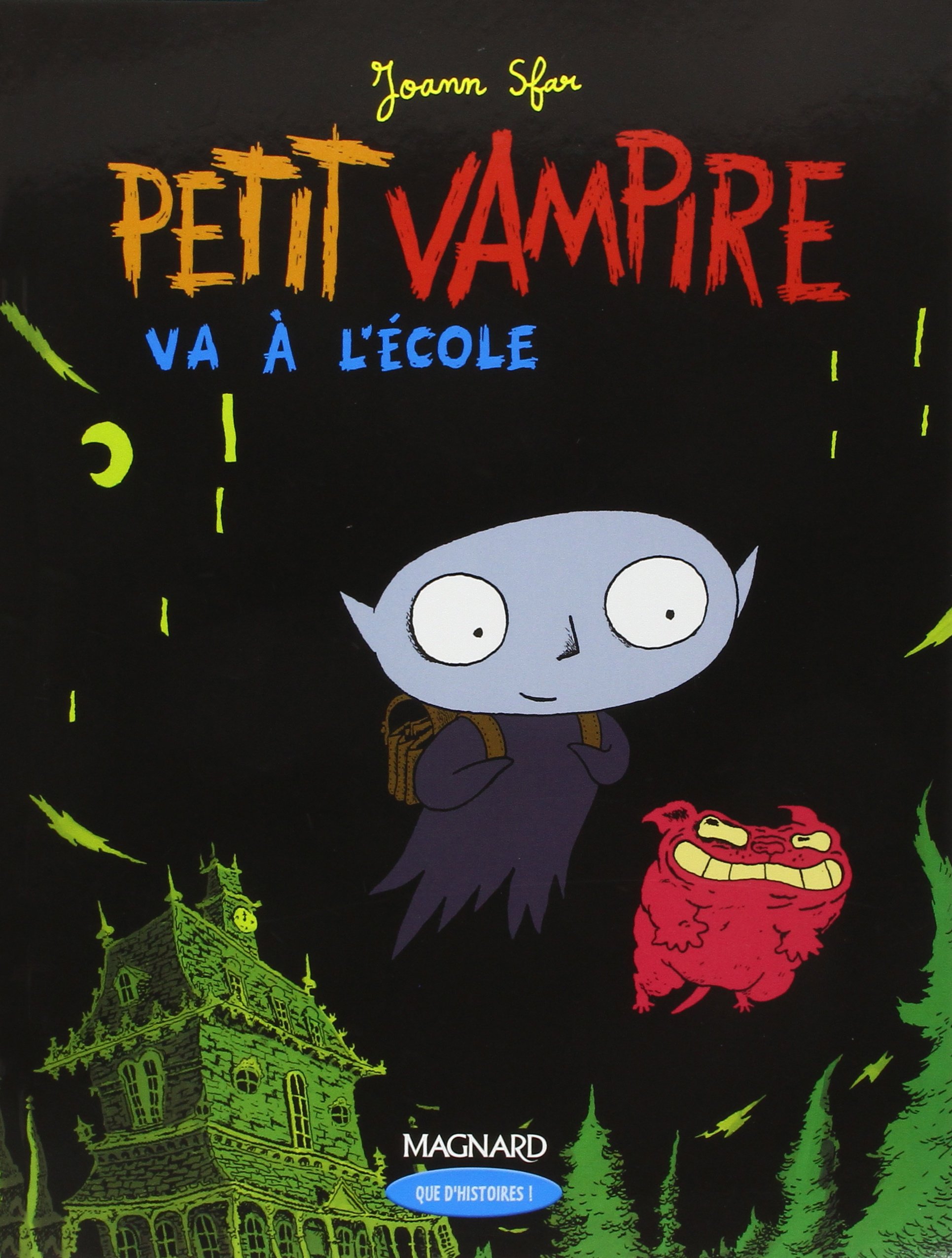 Petit Vampire va a l'ecole (CM1): Livre de jeunesse