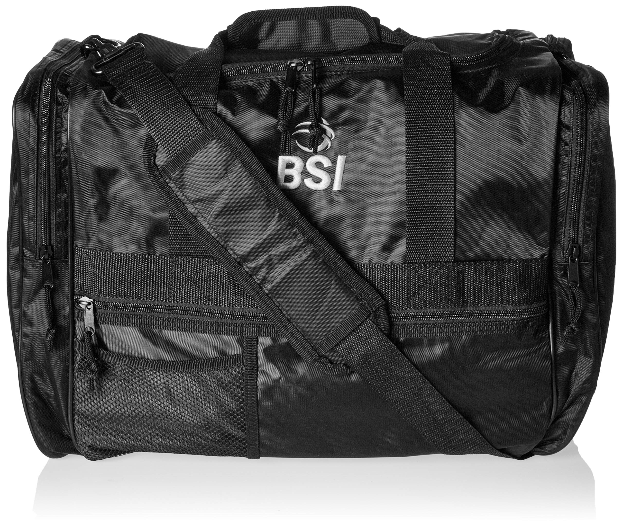 BSI Deluxe Single Ball Bowling Bag - Black/Pink