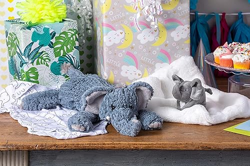 Vista 32 de Mary Meyer Animales de peluche con dedos de los pies acogedores, juguete suave, 17 pulgadas, perro Beige