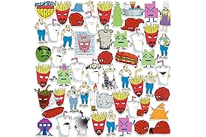 Aqua Teen Hunger Force Character Vinyl Stickers Pack