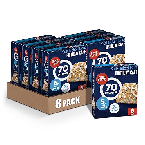 Vista 27 de Fiber One Barras de proteínas masticables, nueces de caramelo, bocadillos de proteínas, 1.17 onzas, 5