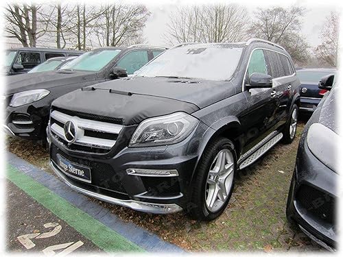 Miniatura 3 de Sujetador de capucha frontal para nariz compatible con Mercedes Benz MB GL GLS Clase X166 2012-2016 STONEGUARD Protector Tuning