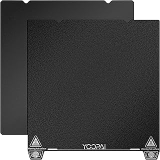 YOOPAI Doppel PEI Druckpad Schwarz Texturiert 235 x 235 mm, Druckbett für Kreality Ender 3/3 Pro/3 V2/3 S1/3 Neo/Voxelab Aquila 3D-Drucker