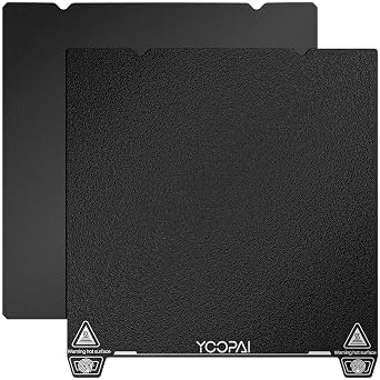 YOOPAI Double-Sided PEI Sheet and Flexible Magnetic Build Plate Kit, 235x235mm 3D Printer Bed Platform for Creality Ender 3 V3 SE/KE /K1/K1C/ Ender 3/Ender 3 V3/3 Pro/ 5 S1/ 3 S1 Pro/3 Neo, Black