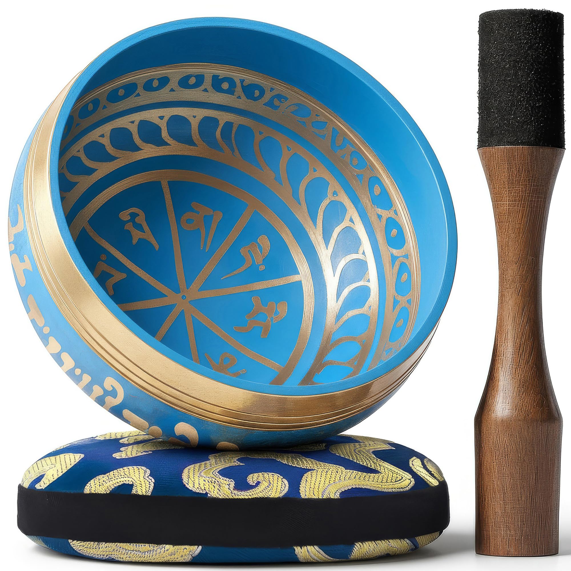 Silent Mind – Campane tibetane dell'Himalaya – Splendidi disegni, Bronze Mantra