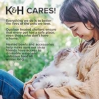 Vista 9 de K&H Manufacturing refugio termo para gatos, Gris