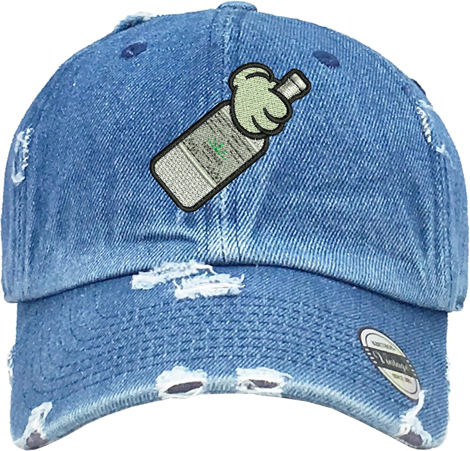 Tequila Hat Bottle Embroidery Mickey Hands Vintage Dad Hat
