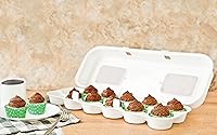 Vista 3 de Bakelicious 73906 - Caja de plástico para cupcakes