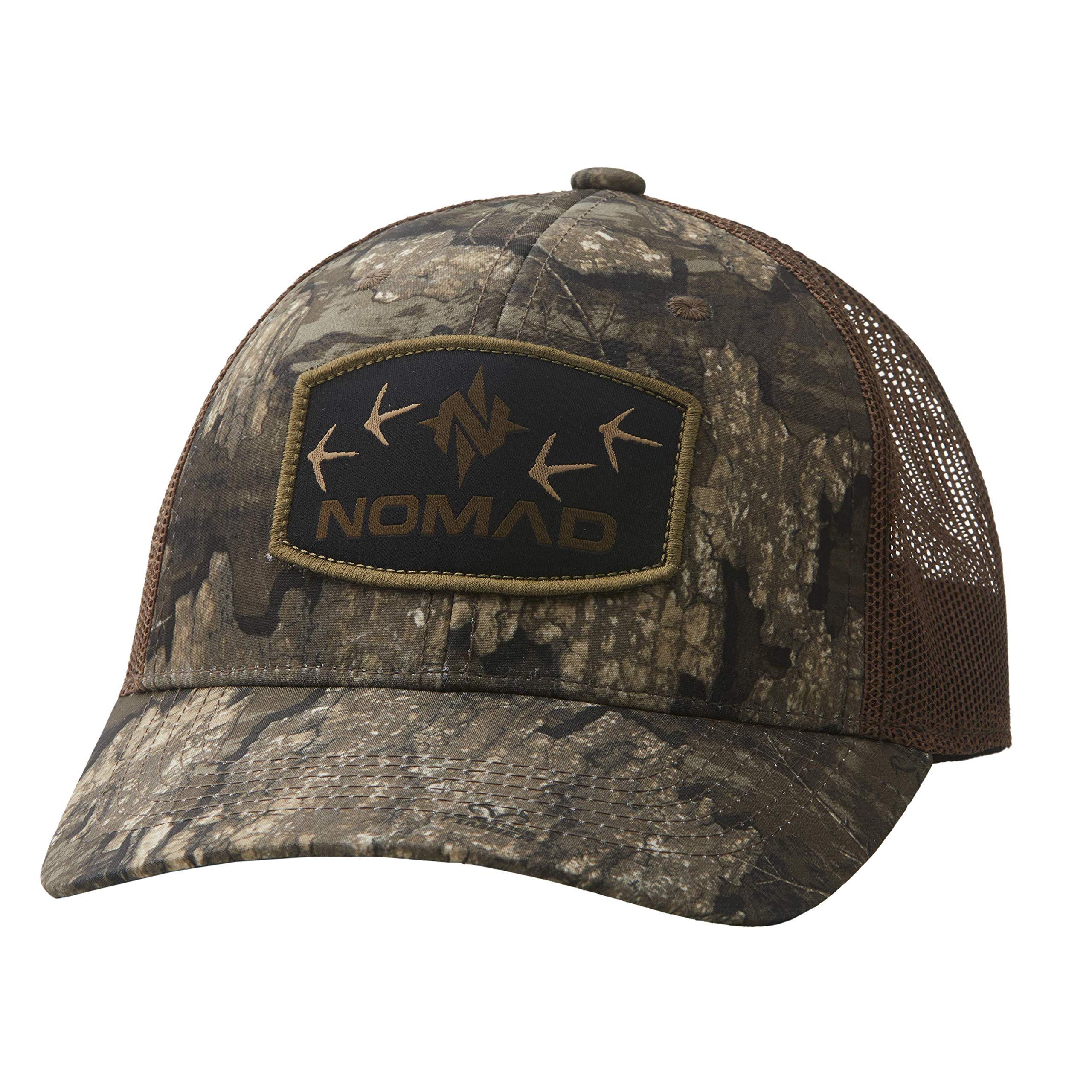Nomad mens Trucker Hat | Turkey Hunting Camo Hat Trucker Hat | Turkey Hunting Camo Hat