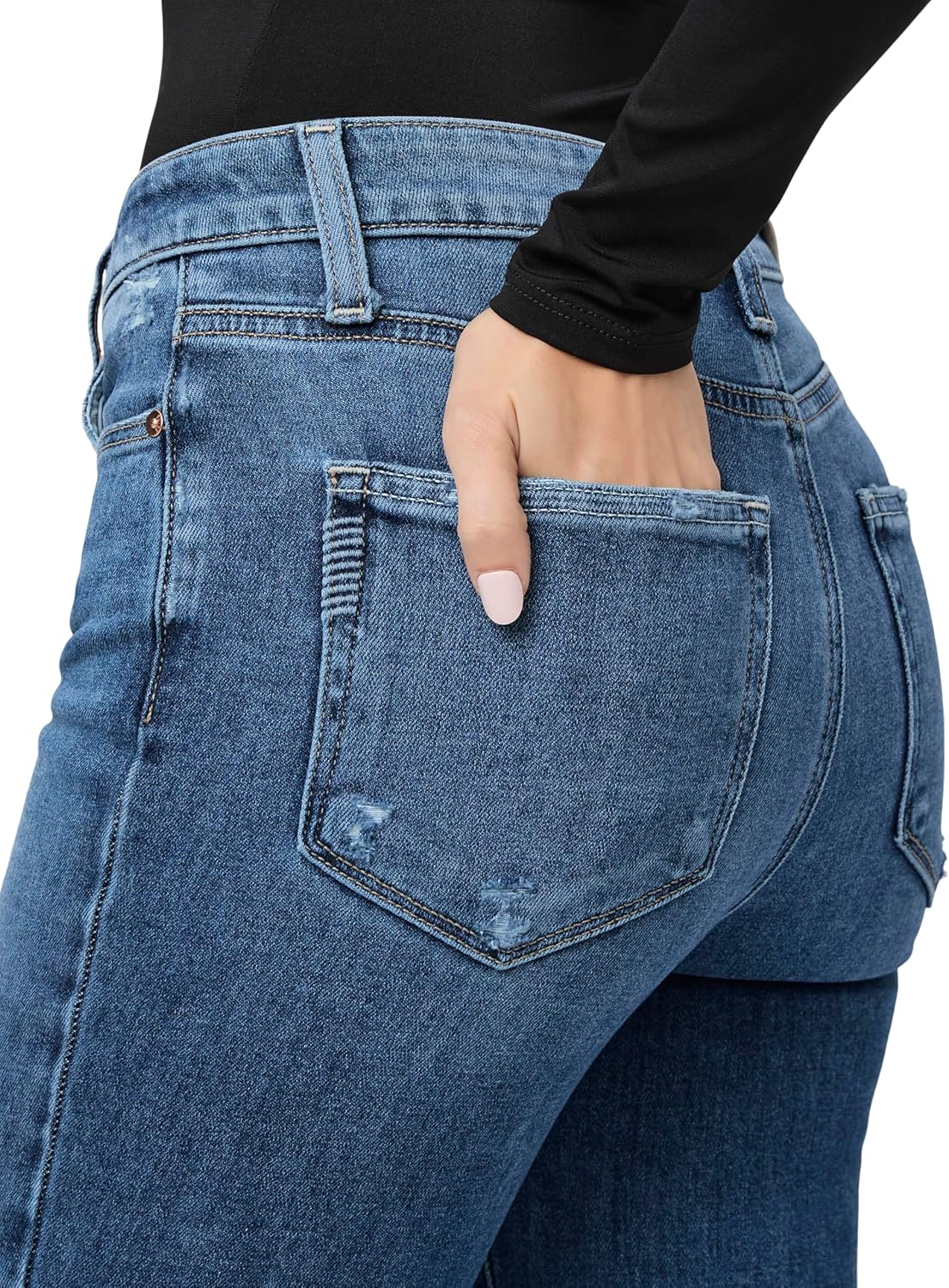 Paige Womens Hoxton Ankle Jeans - Image 5