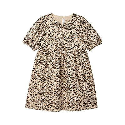 Janie and Jack Animal Print Dress (Toddler/Little Kids/Big Kids) Girl