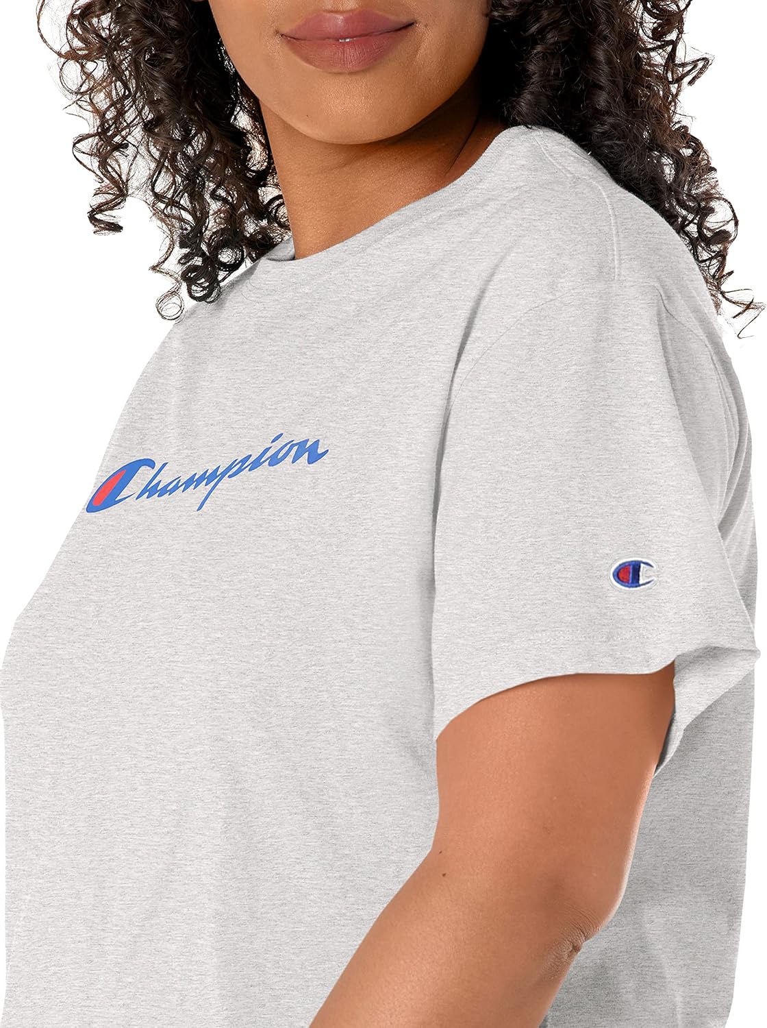 Champion Women's Cropped T-Shirt, Classic Cropped Tee Shirt for Women,Crop Top T Shirts For Women - Image 3