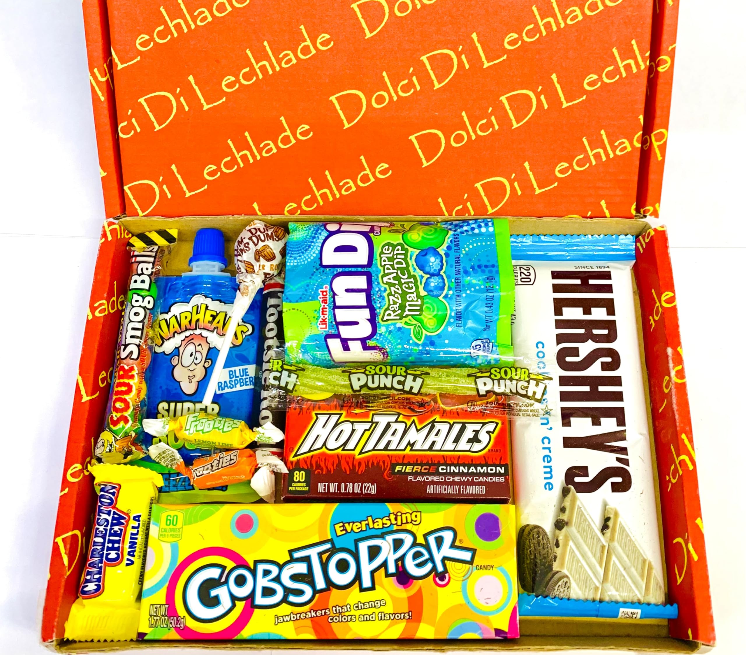 American Sweets Gift Box - USA Candy Treats Chocolates - Dolci Di Lechlade - Gummy Sweet Mothers Day Love Mum Easter Egg Birthday Hamper Present