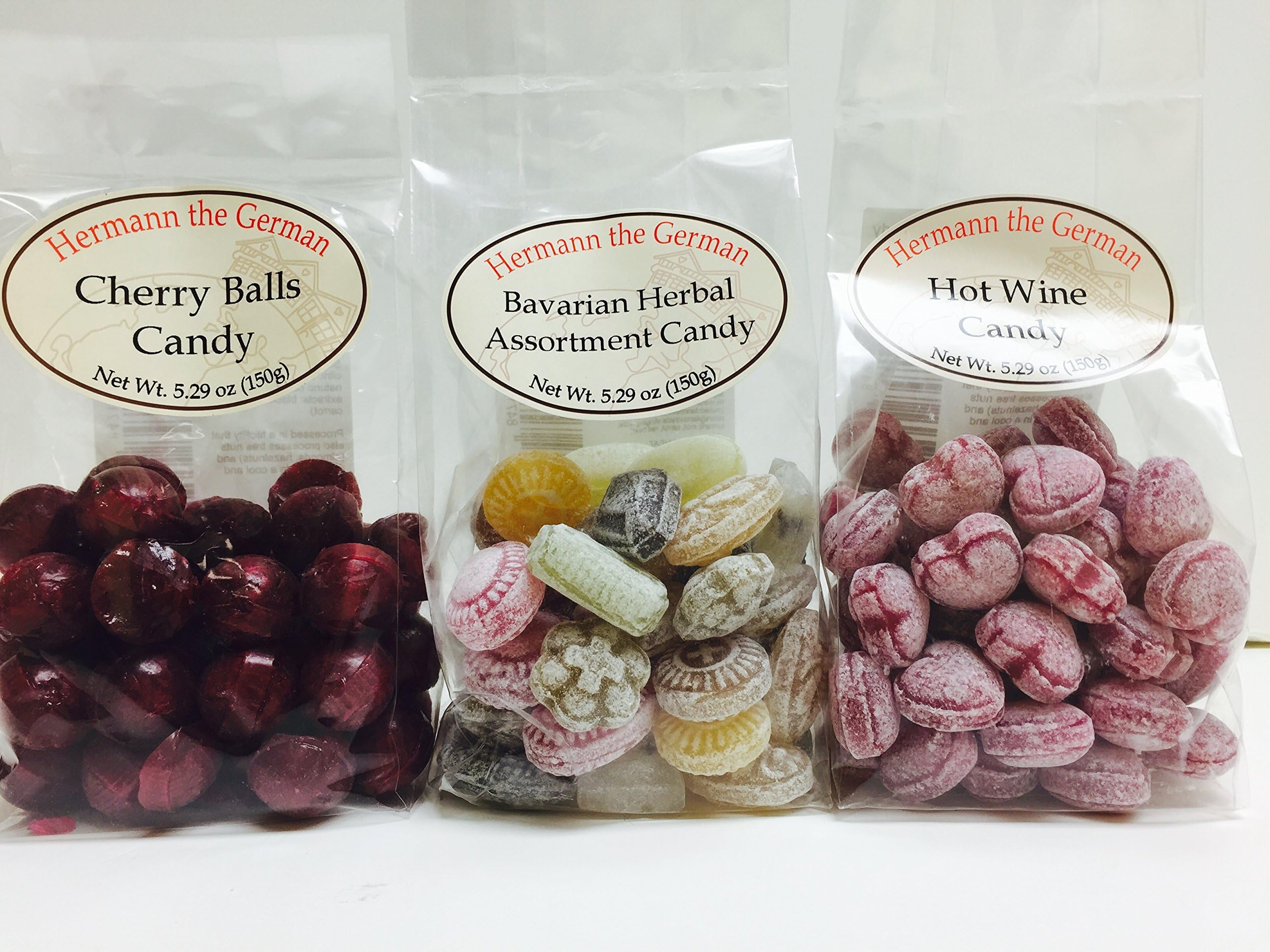 Amazon.com : Hermann the German Hard Candy - Imported - Pack of 2 ...