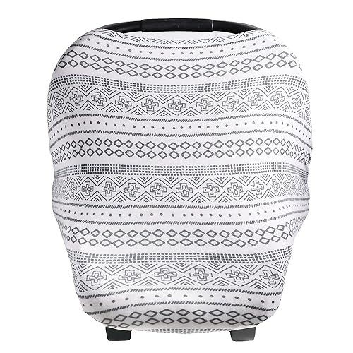 Miniatura 16 de Copper Pearl Funda multiusos: fundas de asiento de automóvil, funda de lactancia y funda de cochecito para el sol, tela elástica, uso para todas las