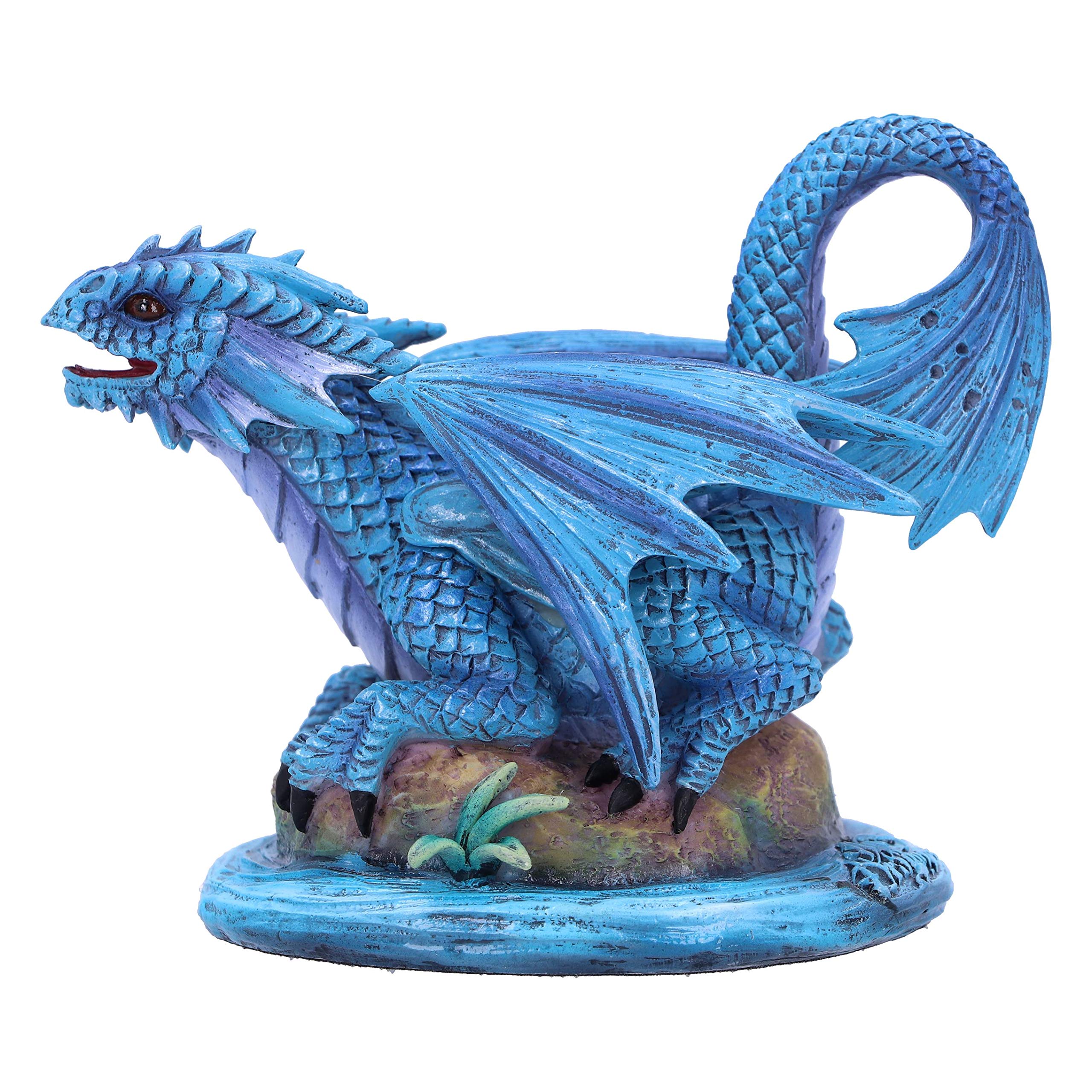 Nemesis Now Anne Stokes, piccolo drago d'acqua, blu, taglia unica