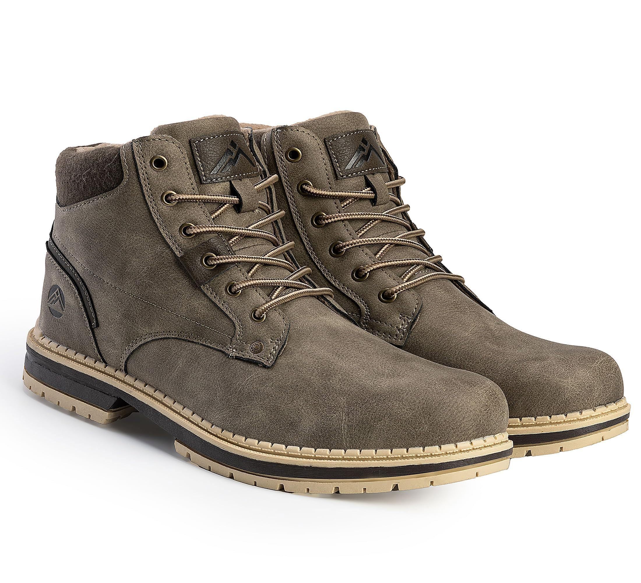 CC-Los Herren Wasserdichte Wanderschuhe, Rutschfest Leichte Trekkingschuhe Atmungsaktiv Outdoor Schuhe Robuste Profilsohle