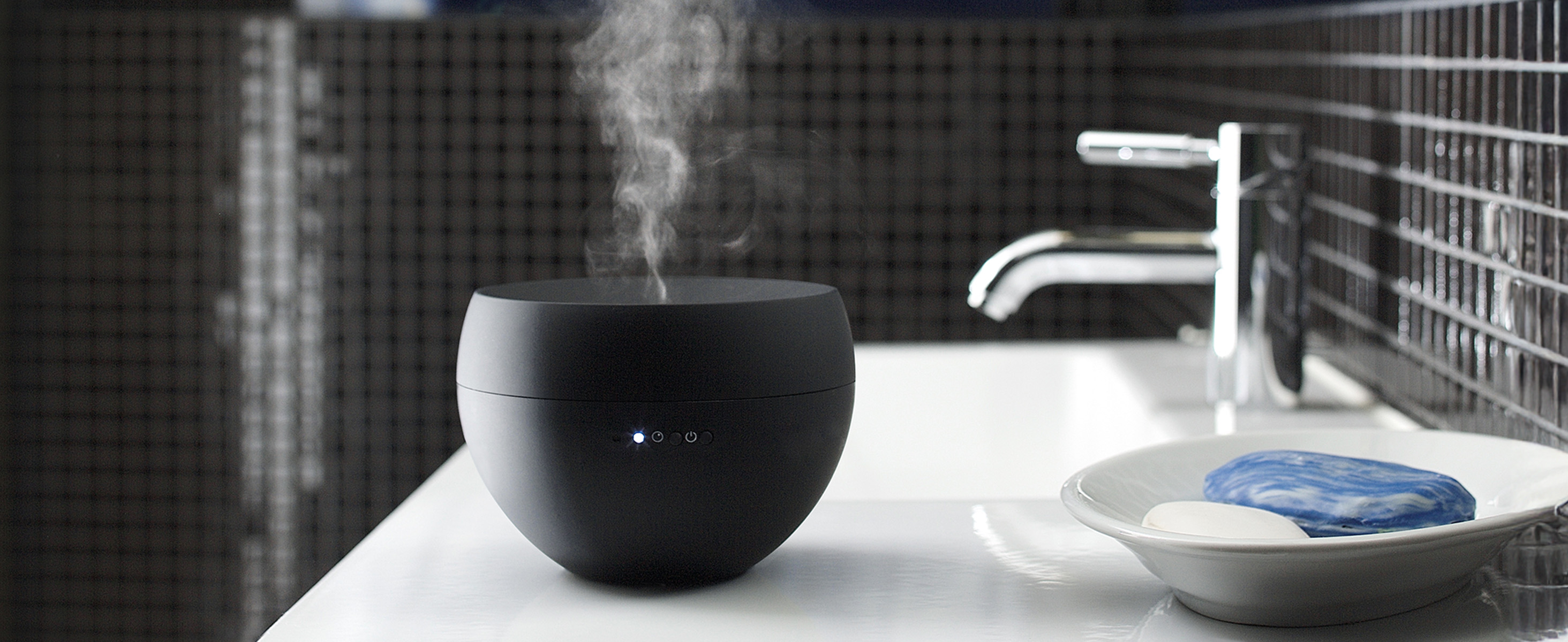 Aroma difuzéry | Vonný difuzér Stadler Form Jasmine Black | - obchod s moderními krby