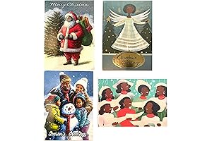 36 African American Christmas Cards: Festive and Heartwarming Greetings for the Holiday Season