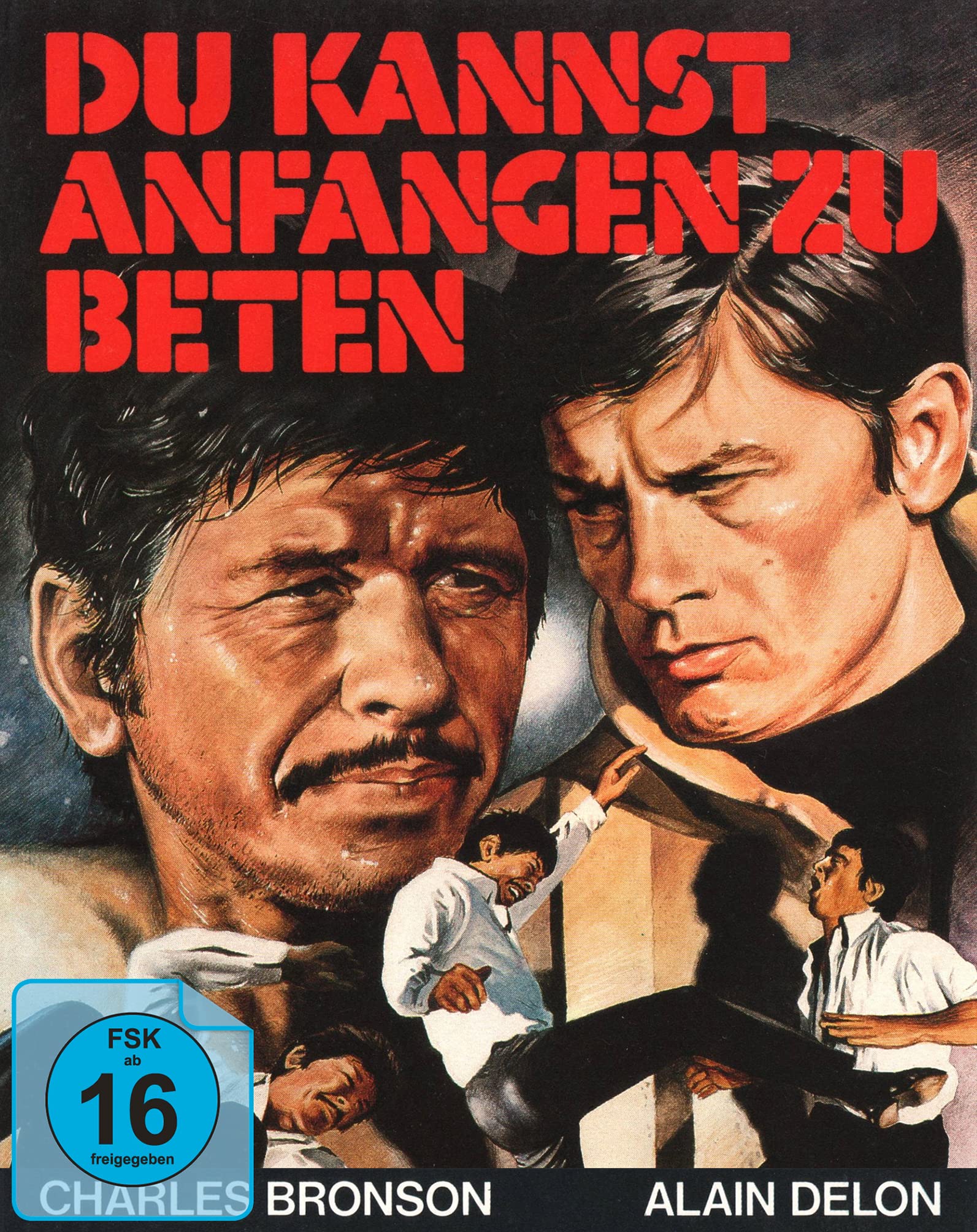 Du kannst anfangen zu beten Charles Bronson Blu-ray película thriller Mediabook B descatalogada