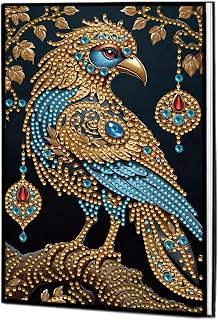 MaiYiYi 5D Eagle Diamond Art Painting Notebook Kits, 8.18 x 5.70 inches | Bird Notebook Diamond Painting Arts Crafts, Diamond Dots for Study, Students, Home, Office, Art Drawing