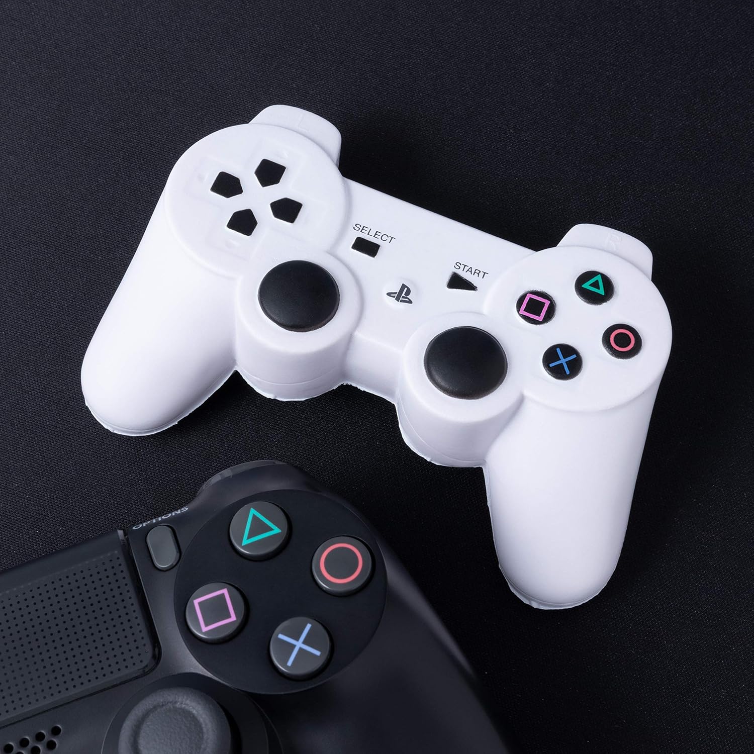 Paladone PS5 White Controller Stress Ball - Officially Licensed PlayStation Merchandise