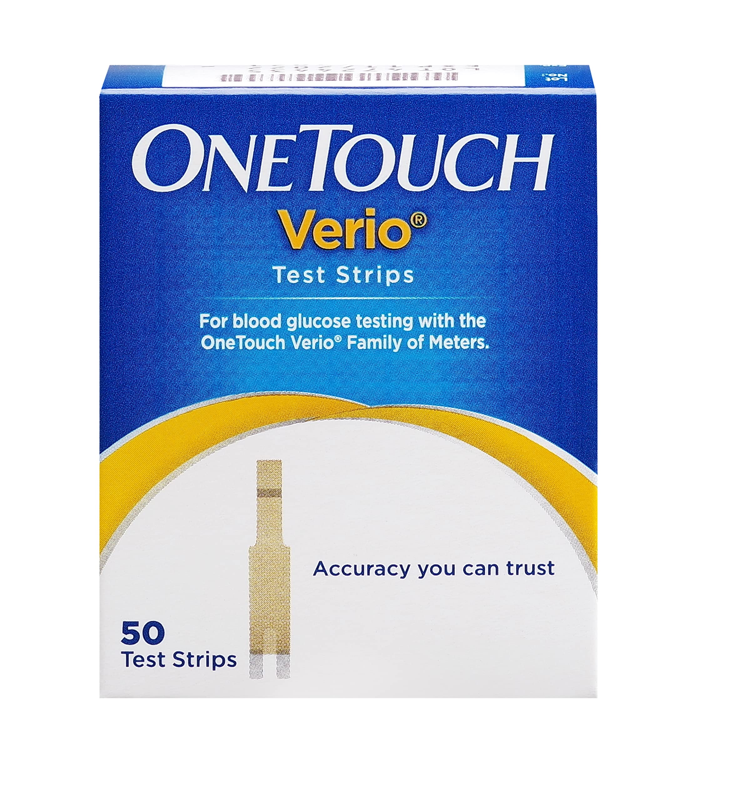 Buy Verio Test Strips Pack of 25 Strips Blood Sugar Test