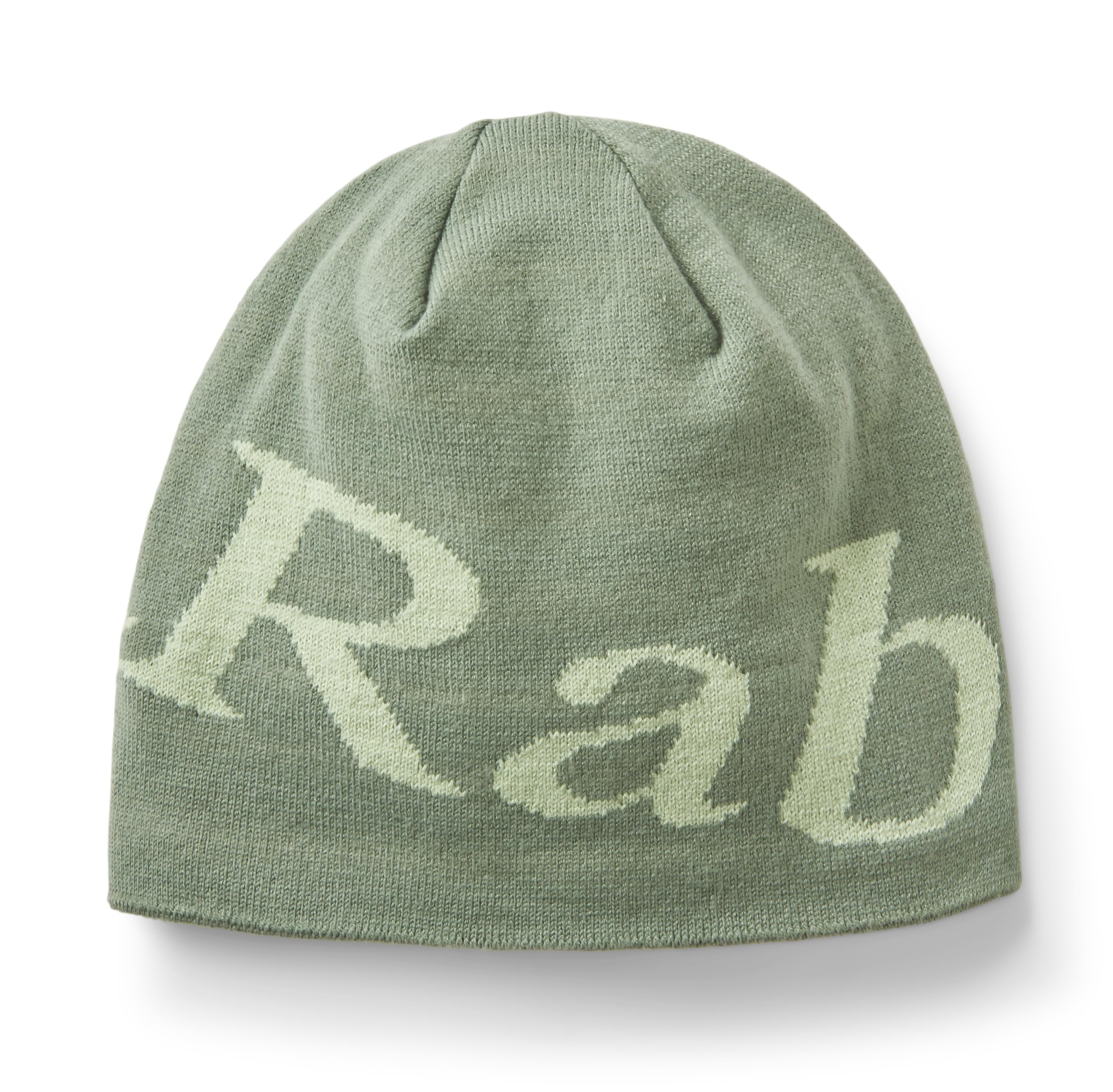 Rab Logo Beanie - Dark Fig Green/Fig Green - One Size