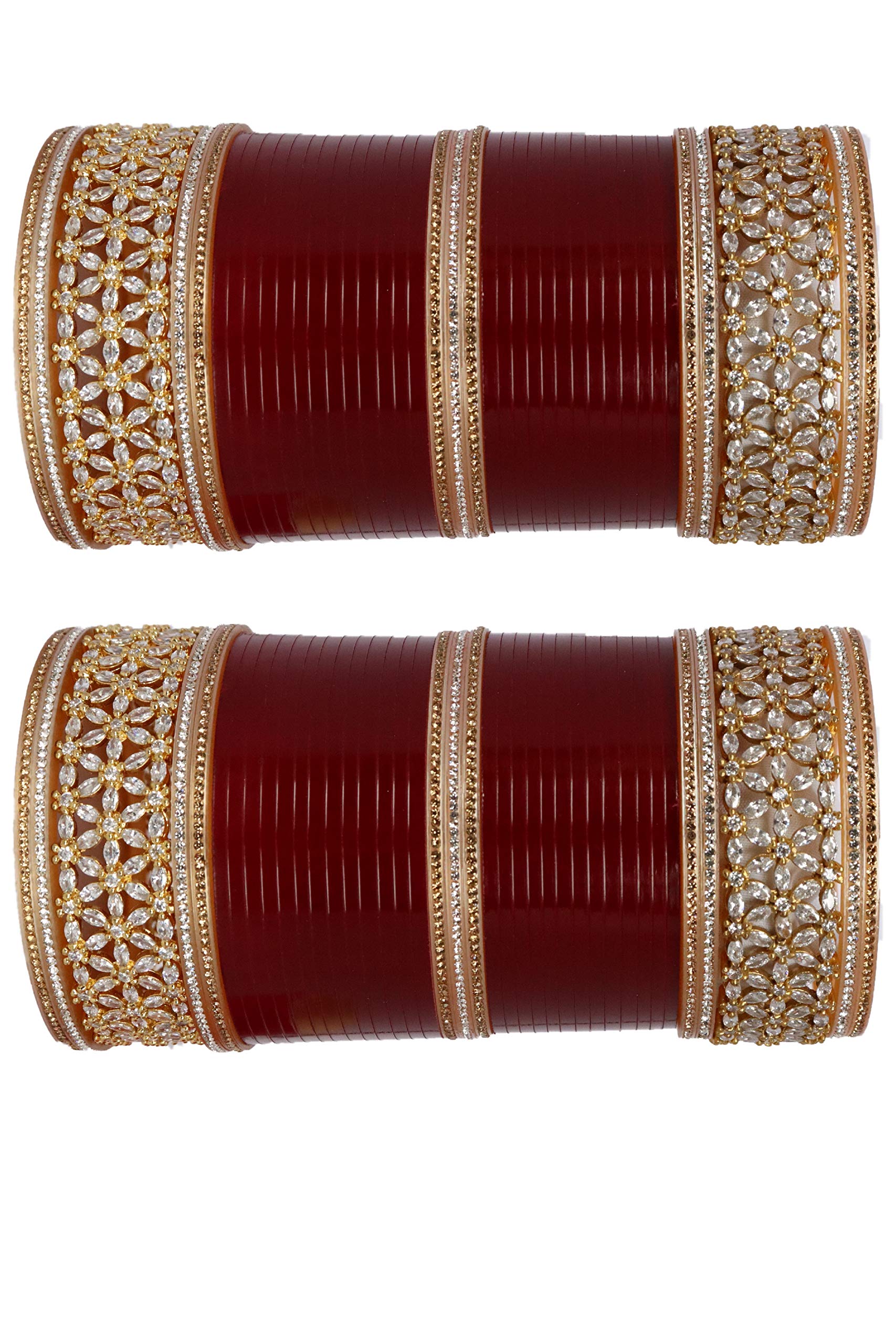 DARSHAN LAL & SONS Bridal Punjabi Choora Red Chuda for Girls and Women. Latest small Chooda Gives you Royal look. (2.8) (B08FXCJ7P6) Amazon Price History, Amazon Price Tracker