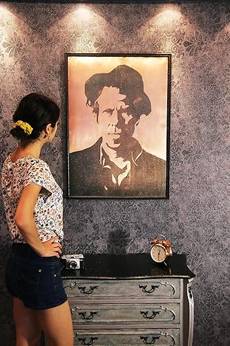 Miniatura 6 de Tom Waits Wall Art. Portrait, Music Lover Gift, Metal Artwork. A Groundbreaking New Way to Display Your Preferred Art on Brass or Copper. Bar,