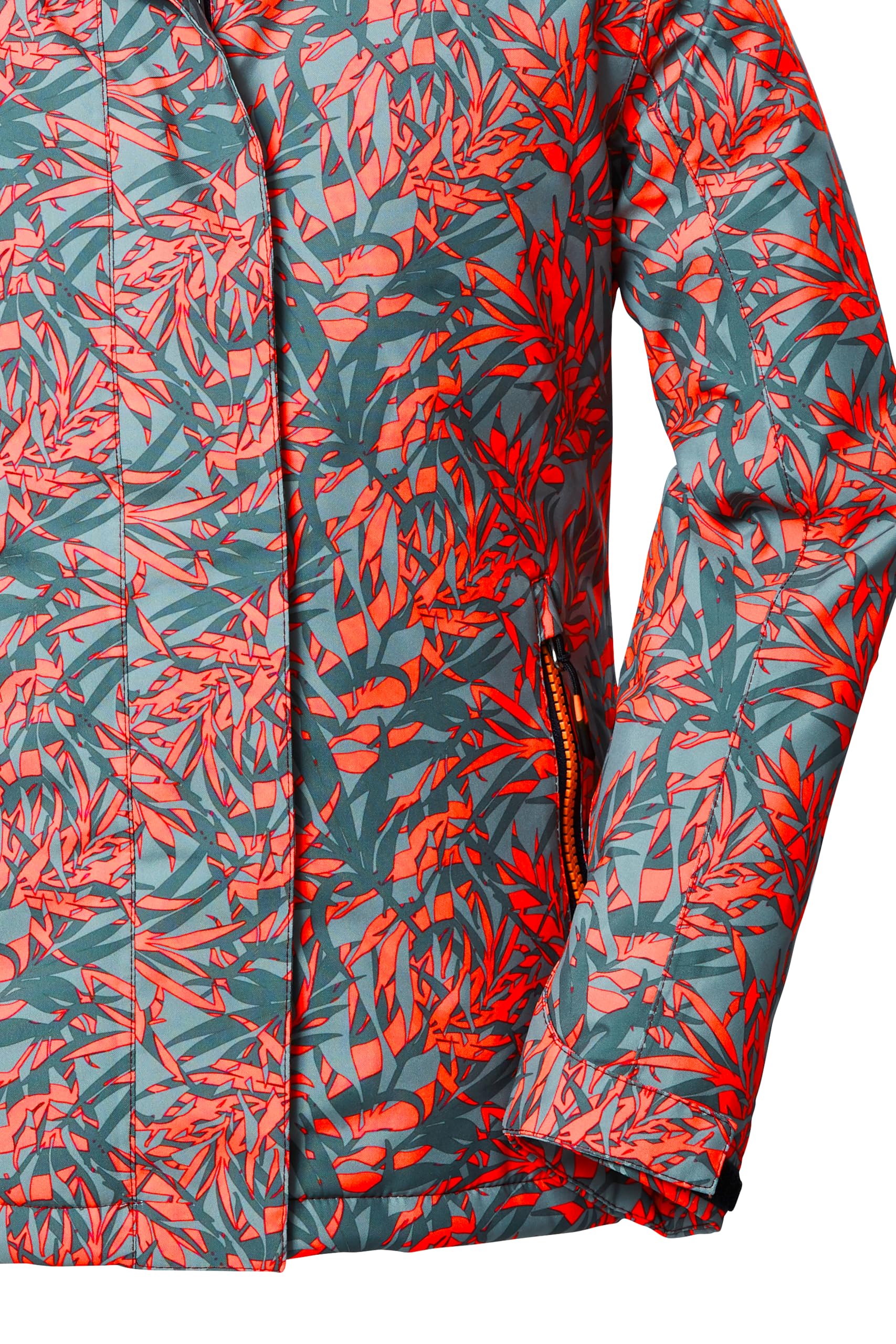 Killtec Kow 355 Grls Jckt Giacca funzionale/giacca outdoor con cappuccio e paraneve Bambine e ragazze