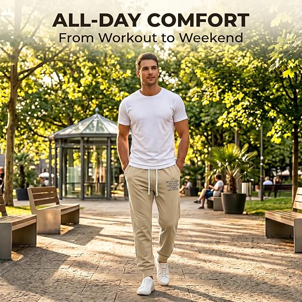 Mens Pants 2026 Summer Casual Lightweight Sweatpants Stretch Quick Dry Hiking Pants Athletic Outdoor Workout Joggers - 3