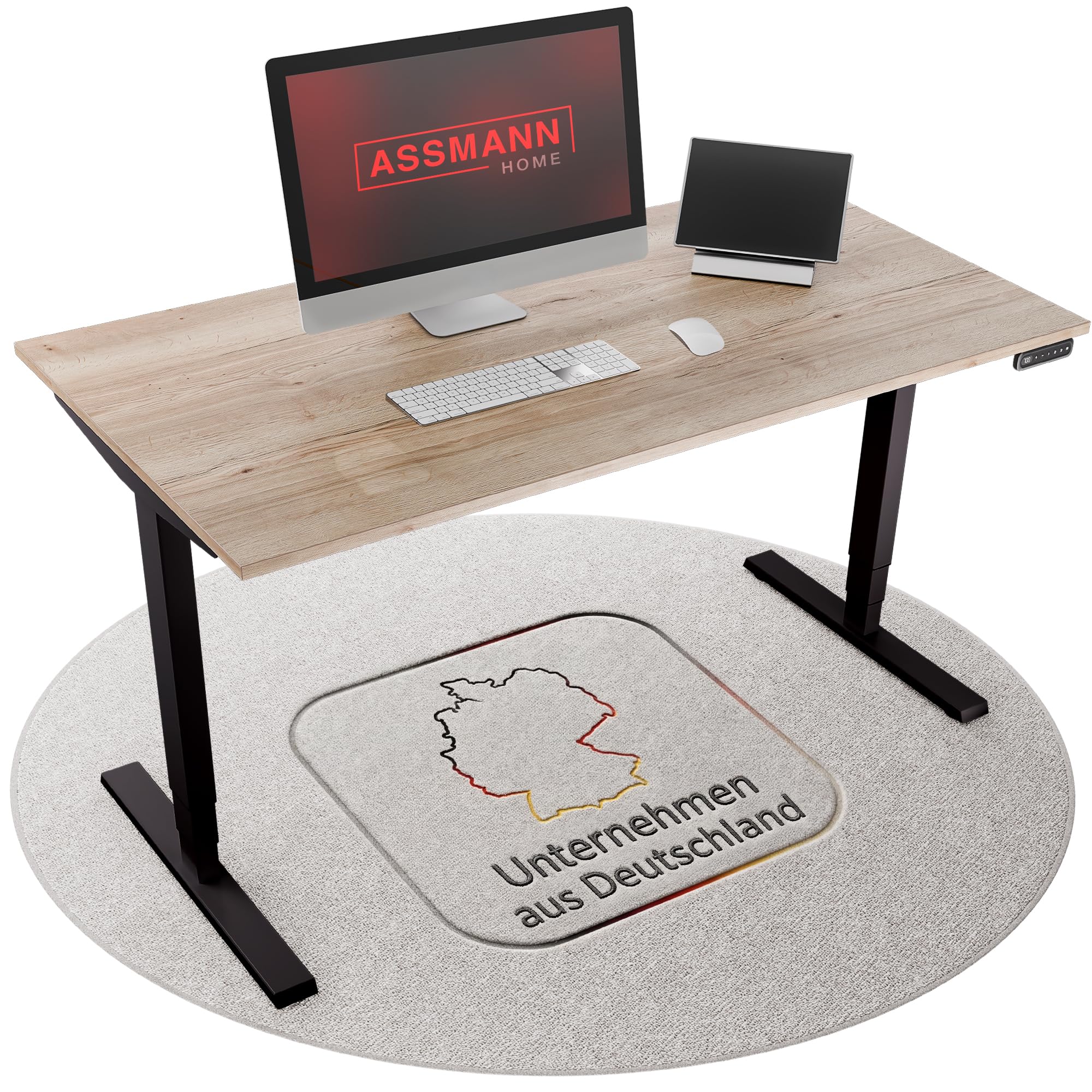 ASSMANN Elektrisch höhenverstellbarer Schreibtisch Y-Line