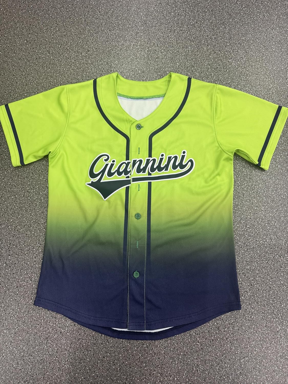 Custom Fashion Gradient Baseball Jersey,Personalized Baseball Shirts,Personalized Name Number Logo for for Men Youth Women - Image 2