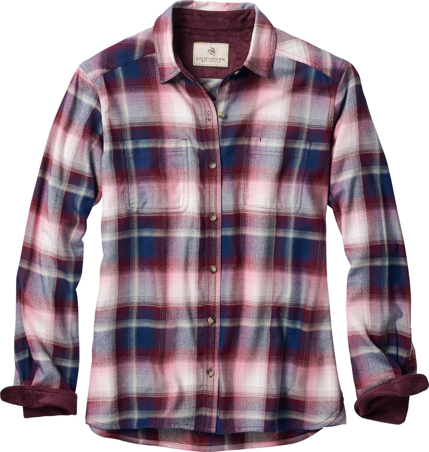 Legendary Whitetails Womens Legendary Flannel Shirt Comfort Fit
