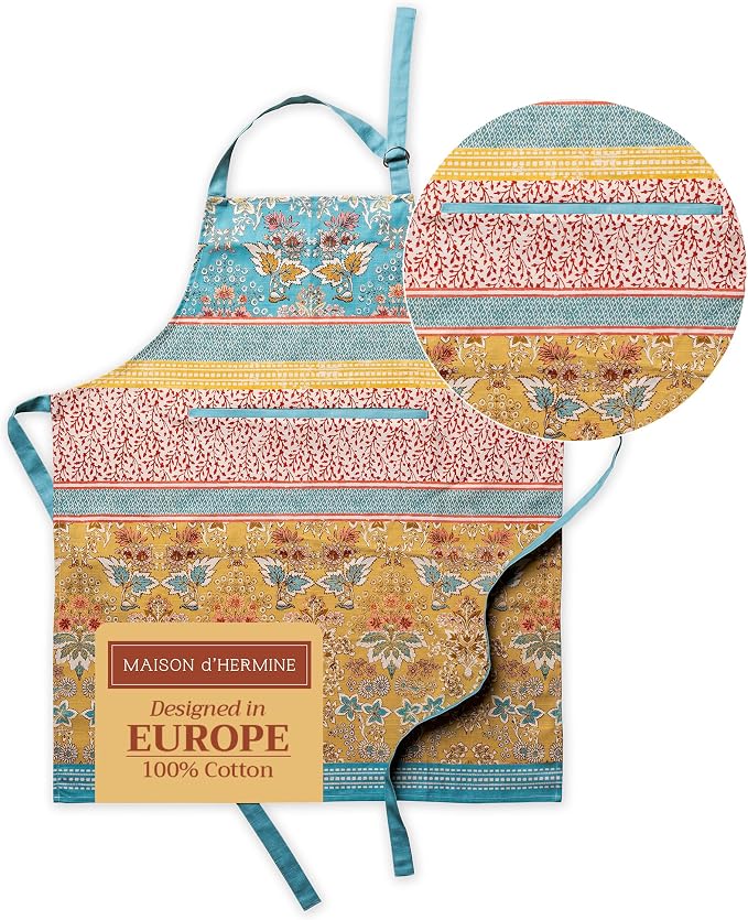 Maison d'Hermine 100% Cotton Apron, Marquise