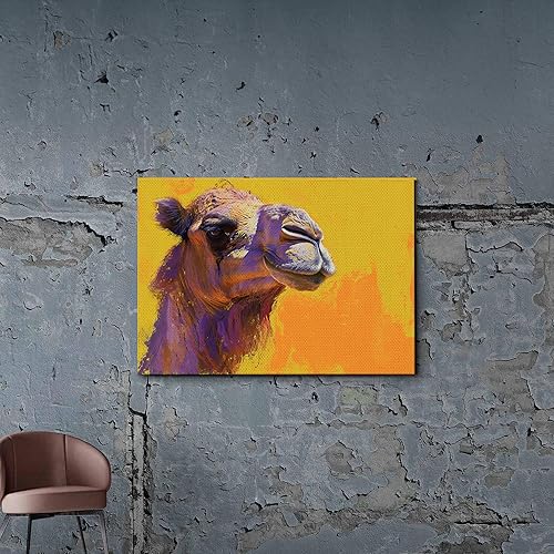 Miniatura 3 de Camel Art Print Camel Wall Art Camel in the Desert Print Domesticated Animal Wall Art camel in desert, Framed Abstract Art, Home Decor, Canvas Prints