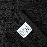 Vista 7 de Paños Utopia Luxury de 100% algodón ringspun y de cuidado fácil para máxima suavidad y absorción. Paquete de 12 (13 in x 13 in)