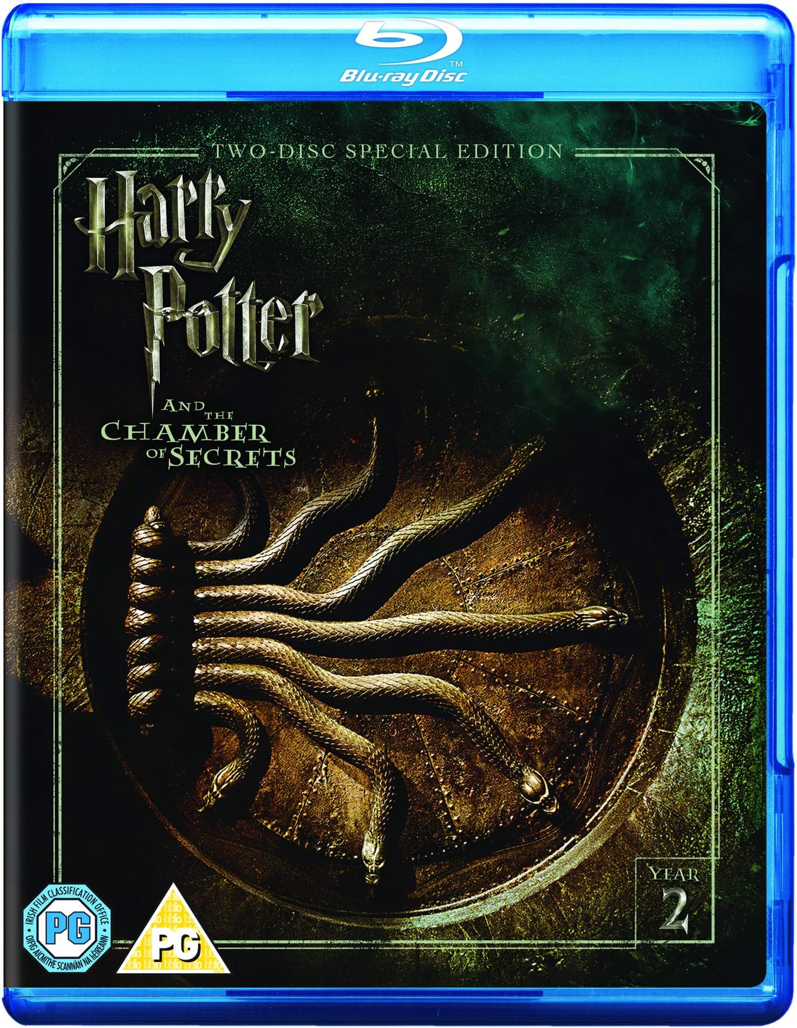 Harry Potter and the Chamber of Secrets (2016 Edition) [Includes Digital Download] [Blu-ray] [Region Free]