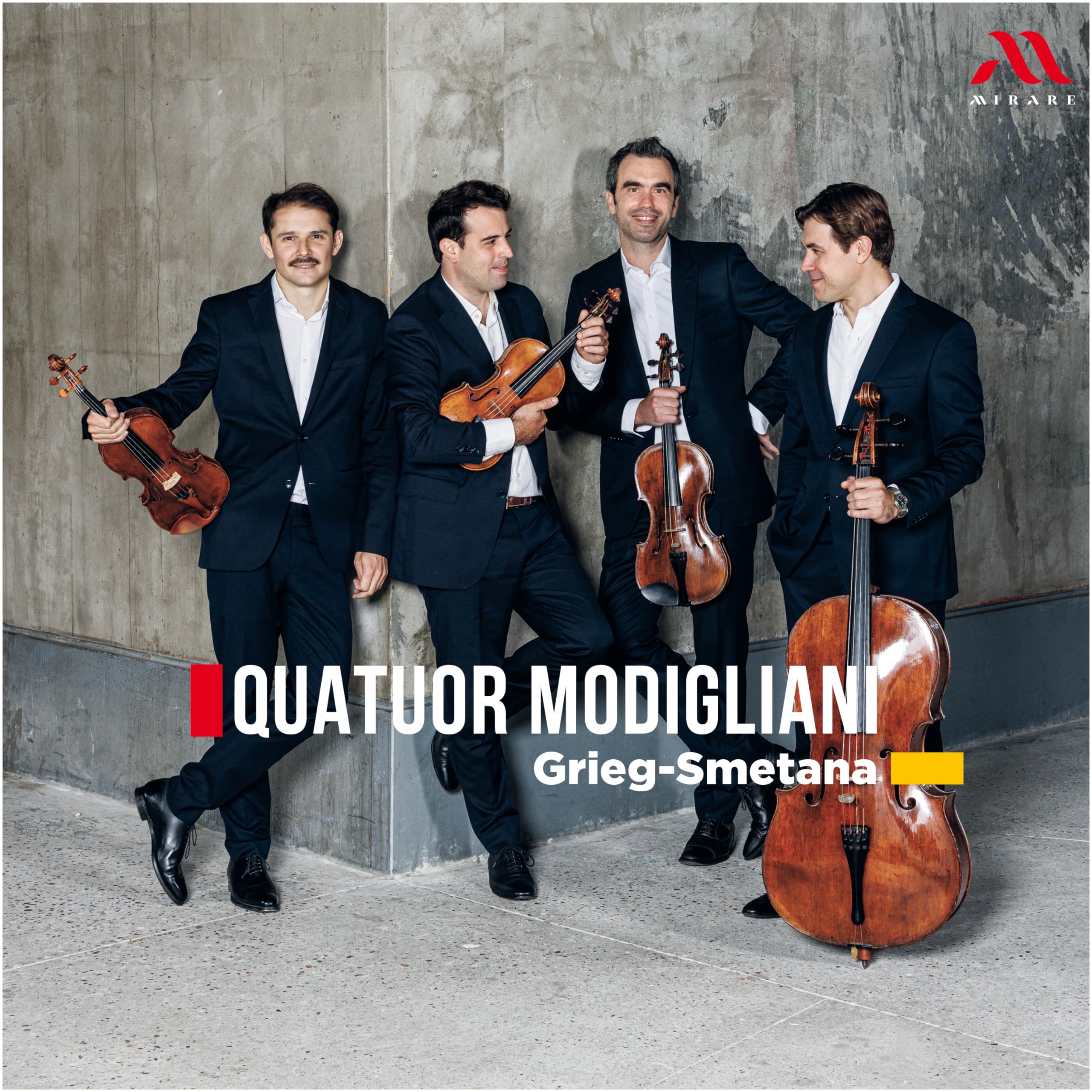 Quatuor Modigliani: Grieg/Smetana